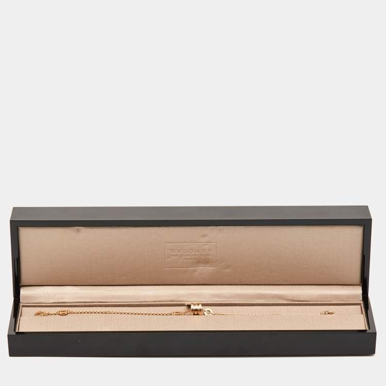 Pre Owned Bvlgari B.Zero1 18k Rose Gold Bracelet