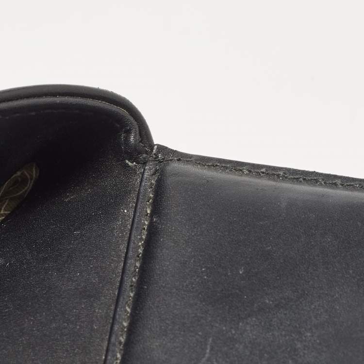 Pre Owned Bvlgari Black Patent and Leather Isabella Rossellini Tote