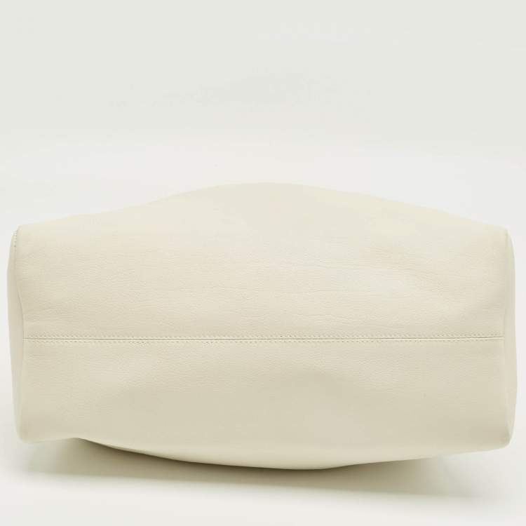 مملوكة مسبقًا حقيبة يد بلغاري جلد أسود تويست توت