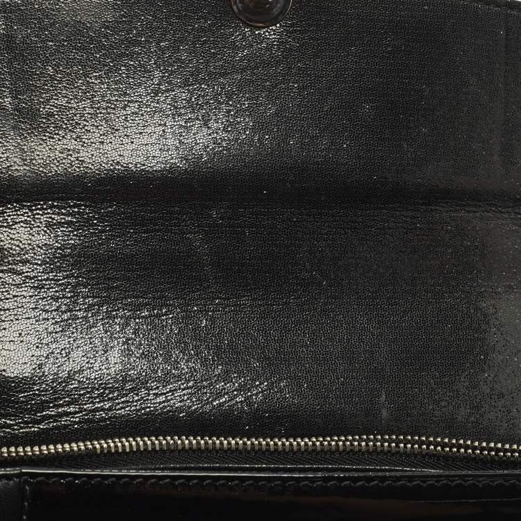 Pre Owned Bvlgari Serpenti Forever Medium Black Mixed Leather Shoulder Bag