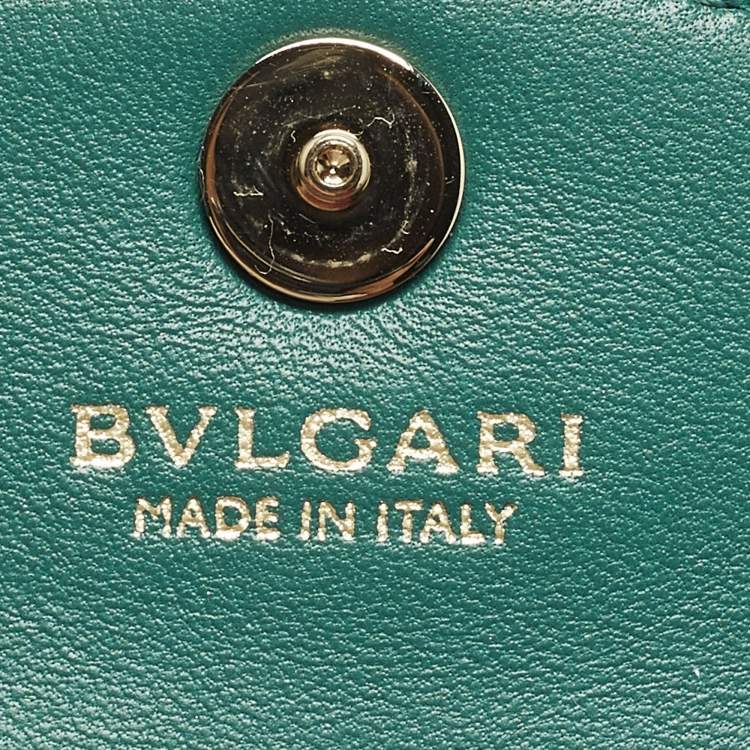 Pre Owned Bvlgari Serpenti Forever Mini Pink Leather Shoulder Bag