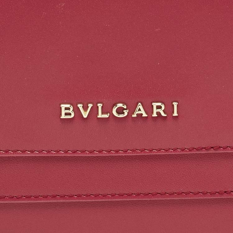 Pre Owned Bvlgari Serpenti Forever Mini Pink Leather Shoulder Bag