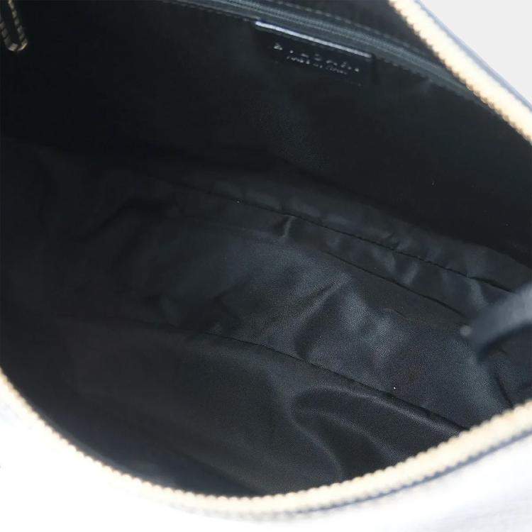 Pre Owned Bvlgari Malta Black Leather Top Handle Bag