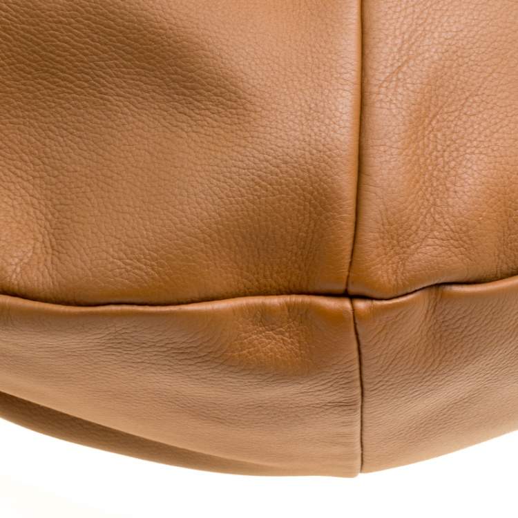 مملوكة مسبقًا Bvlgari Brown Leather Hobo