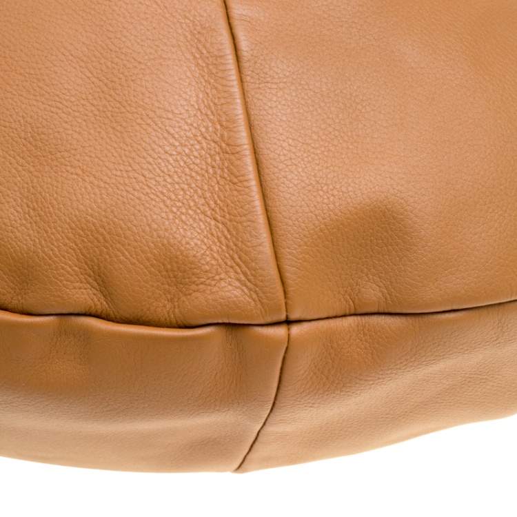 مملوكة مسبقًا Bvlgari Brown Leather Hobo