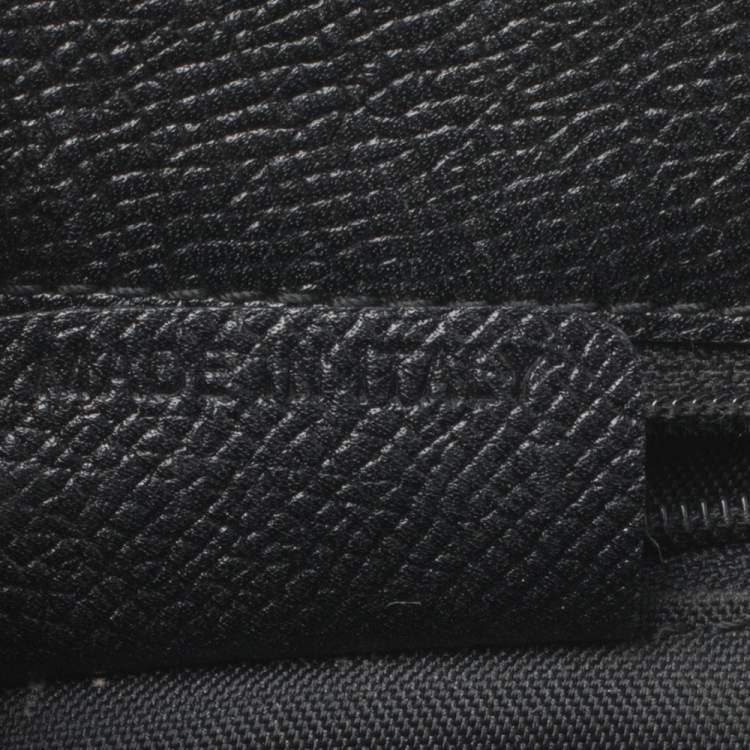 Pre Owned Bvlgari Black Leather Accordion Shoulder Bag