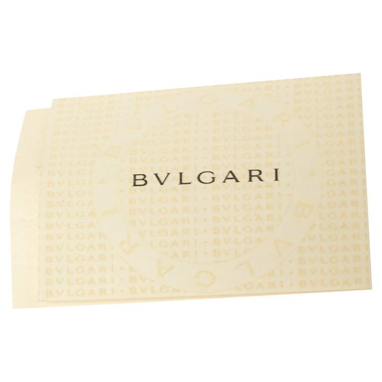 Pre Owned Bvlgari Metallic Gold Leather Twistino Tina Satchel 