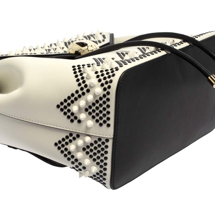 Pre Owned Bvlgari White Leather Serpent X Nicholas Kirkwood Backpack 