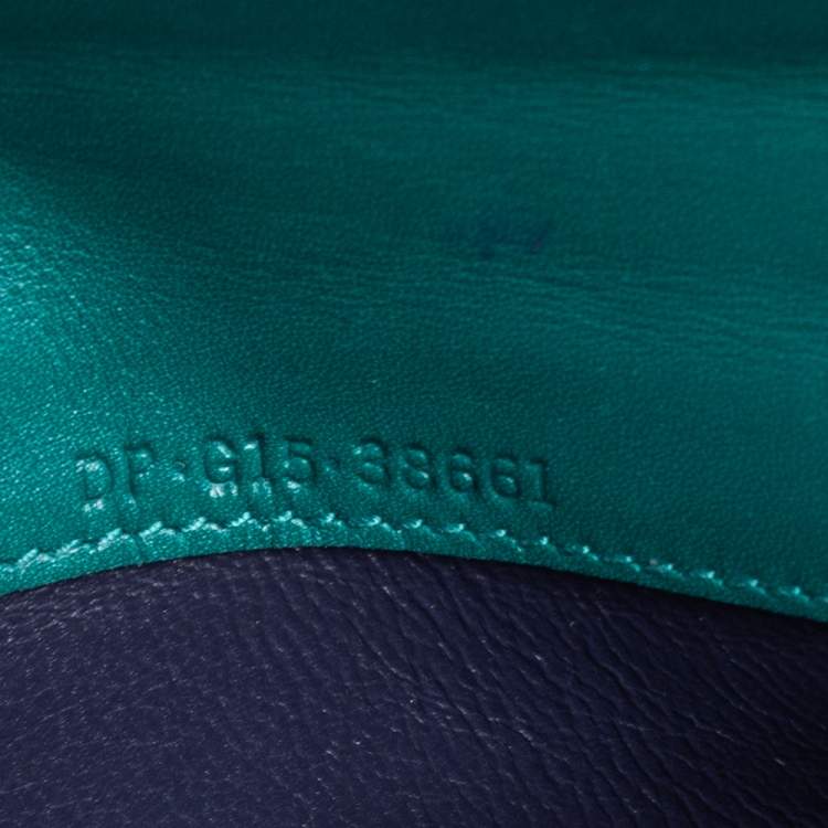 Pre Owned Bvlgari Green Leather Mini Serpenti Forever Crossbody Bag