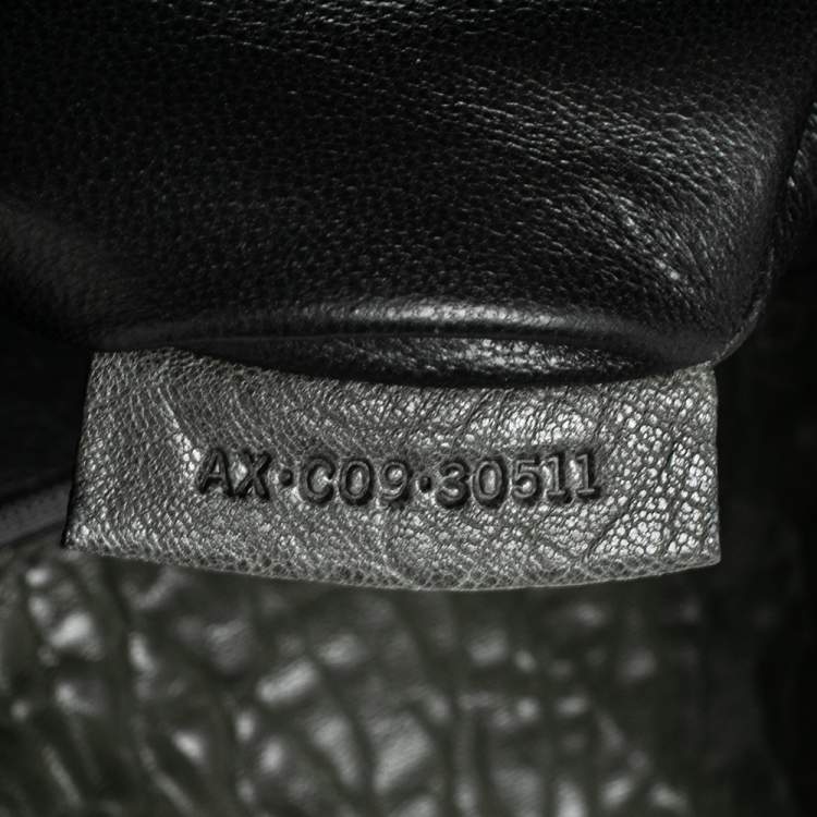 مملوكة مسبقًا Bvlgari Dark Green Leather Leoni Shoulder Bag