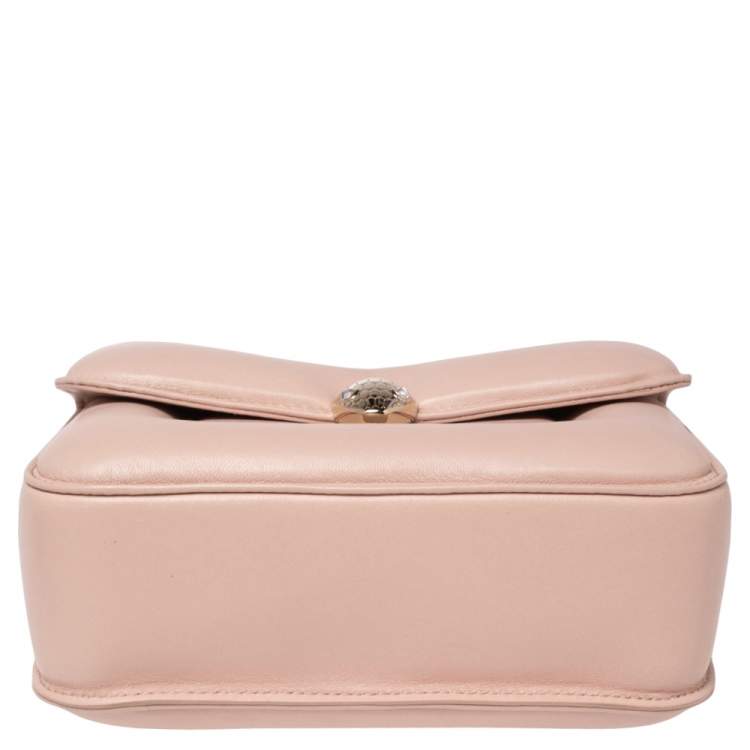Pre Owned Bvlagri x Mary Katrantzou Pink Leather Top Handle Bag