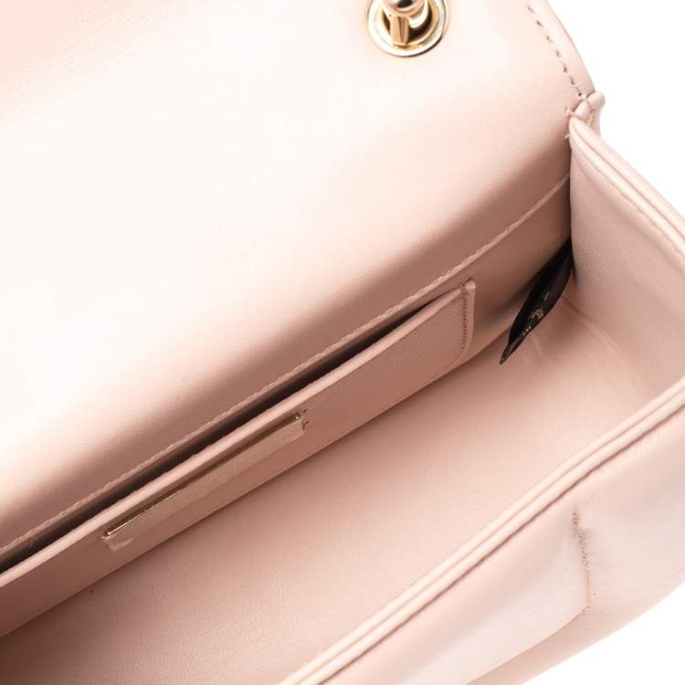 Pre Owned Bvlagri x Mary Katrantzou Pink Leather Top Handle Bag