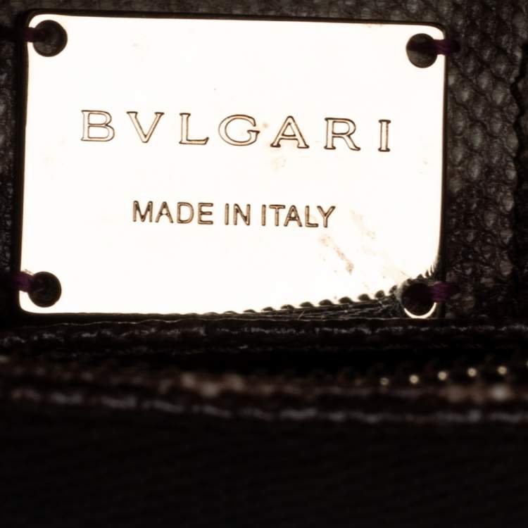 Pre Owned Bvlgari Beige/Brown Karung Medium Serpenti Forever Flap Shoulder Bag