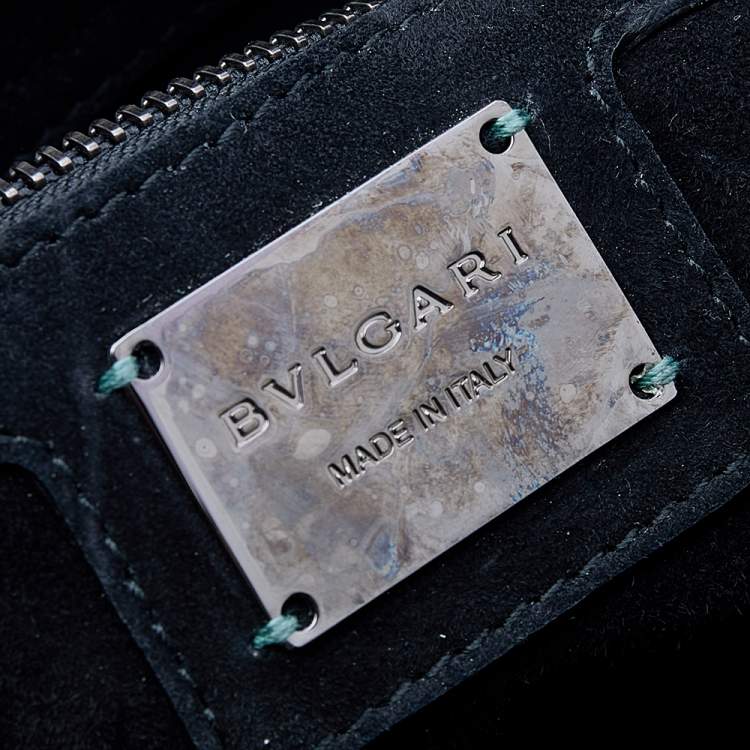 Pre Owned Bvlgari Multicolor Python Leather Shoulder Bag