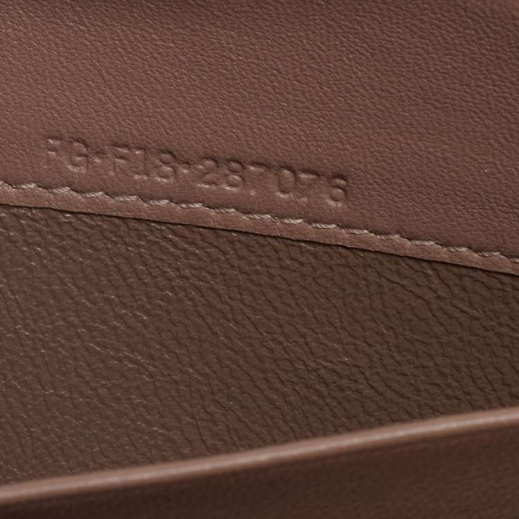 Pre Owned Bvlgari Metallic Gold Leather Bvlgari Bvlgari Zip Around Wallet
