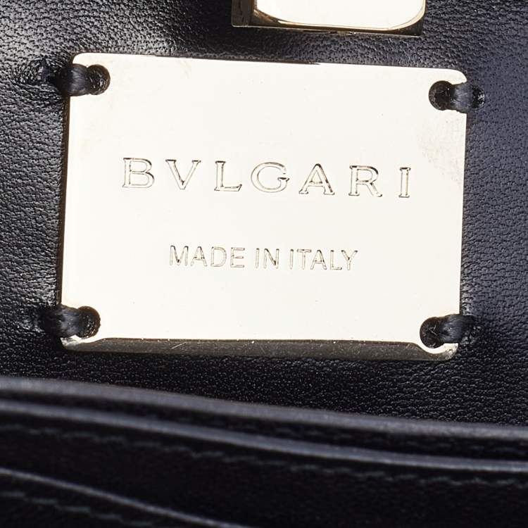 Pre Owned Bvlgari Metallic Gold Karung Chain Clutch
