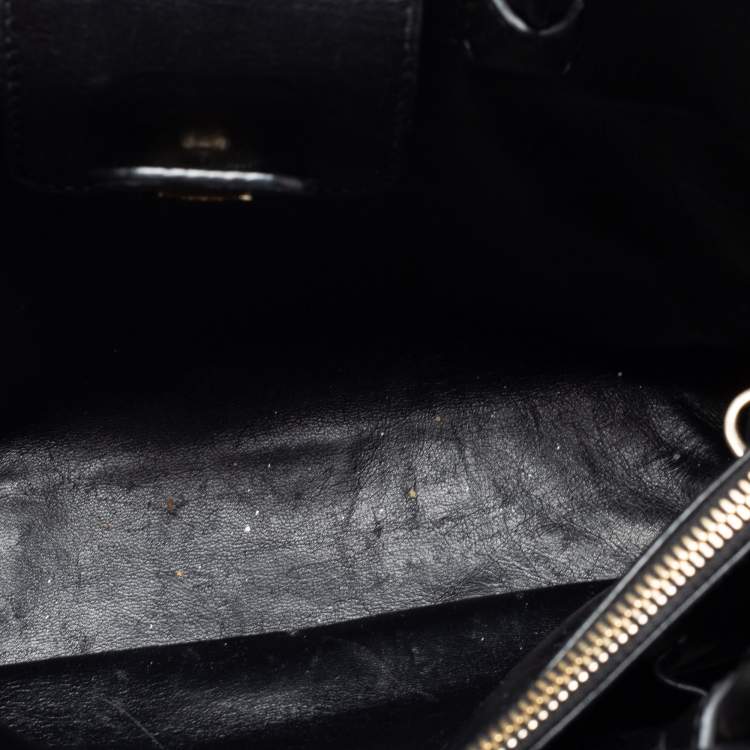 Pre Owned Bvlgari Multicolor Leather Isabella Rossellini Tote