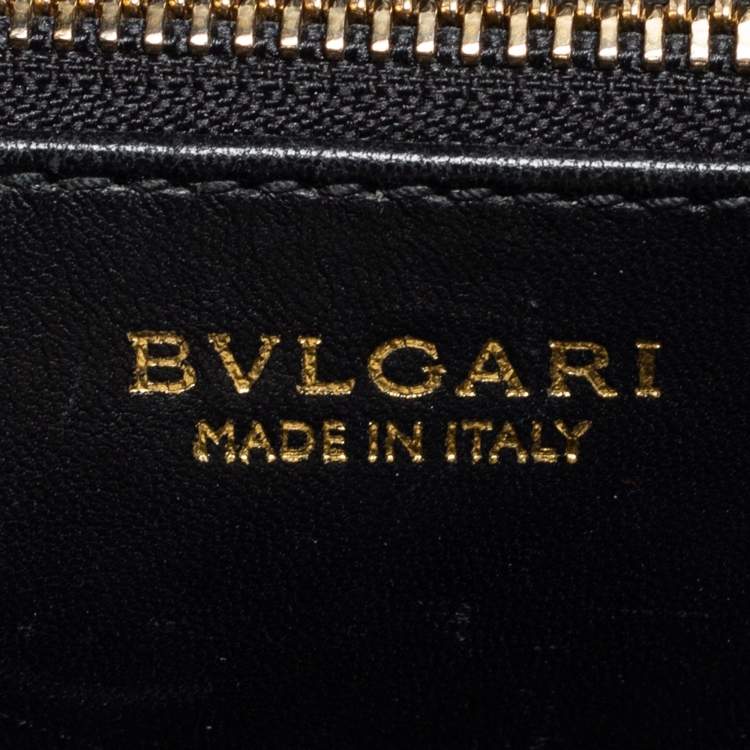 Pre Owned Bvlgari Multicolor Leather Isabella Rossellini Tote