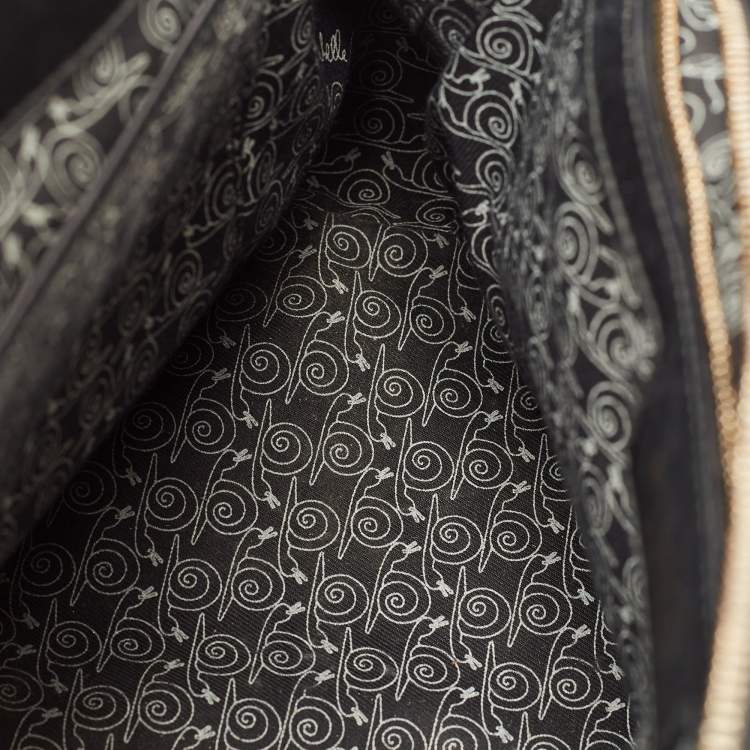 Pre Owned Bvlgari Black Leather Isabella Rossellini Top Handle Bag