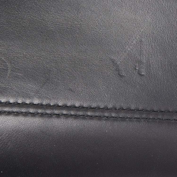 Pre Owned Bvlgari Black Leather Divas' Dream Shoulder Bag