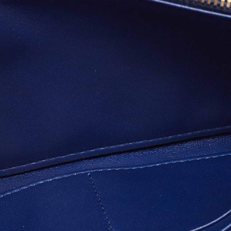 Pre Owned Bvlgari Green Leather Bvlgari Bvlgari Flap Continental Wallet