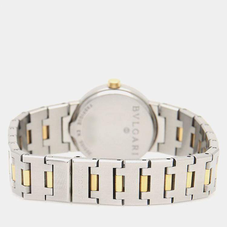 Pre Owned Bvlgari BB23SGD Quartz Black Stainless Steel Women's Wristwatch 23 mm