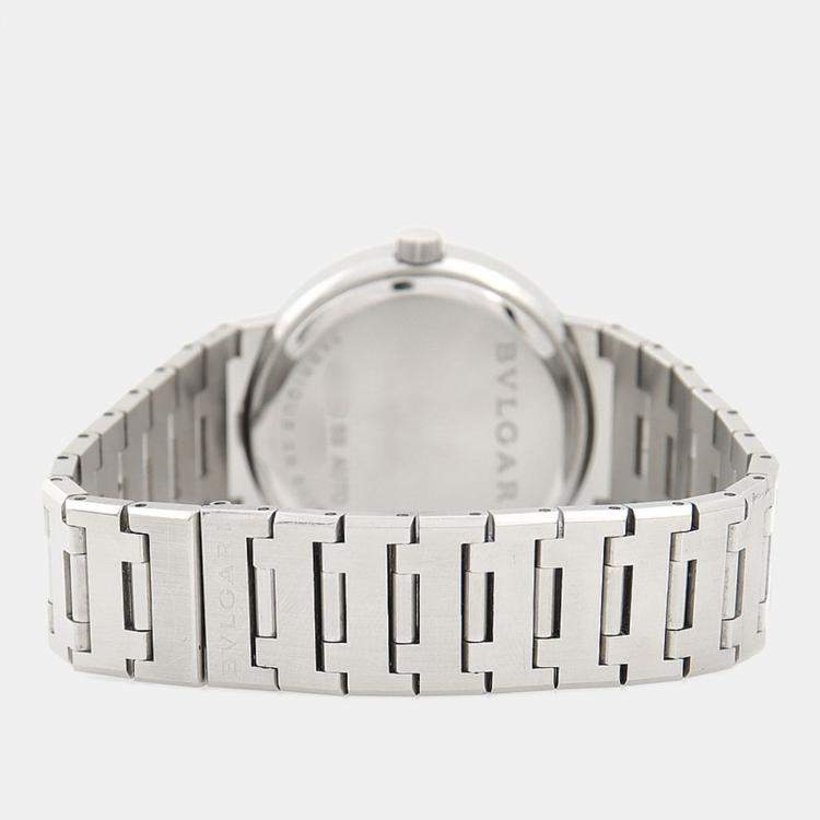 مملوكة مسبقًا Bvlgari BB BB33SS Automatic Stainless Steel Men's Wristwatch 33 mm