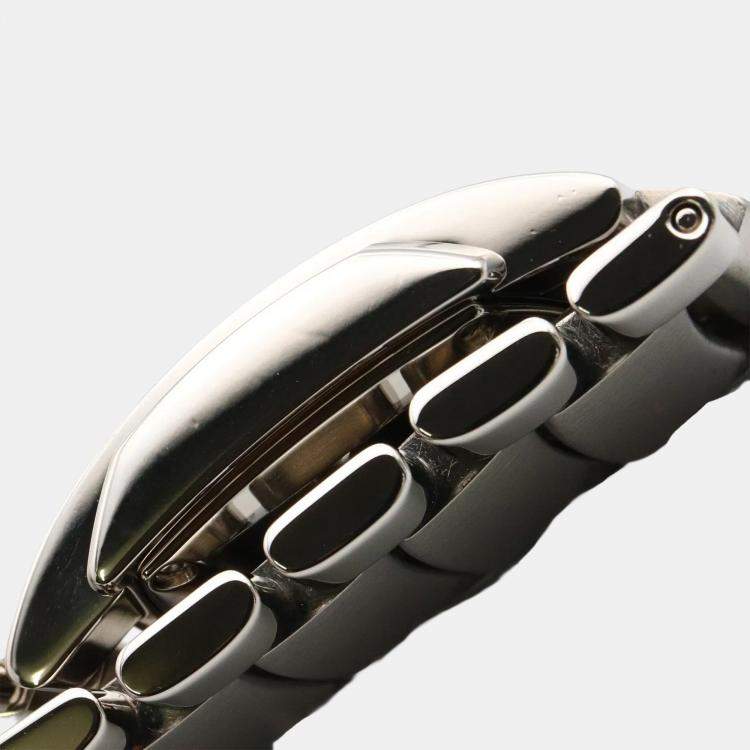 Pre Owned Bvlgari Assioma AA26S Quartz Silver Stainless Steel Women's Wristwatch 18 mm