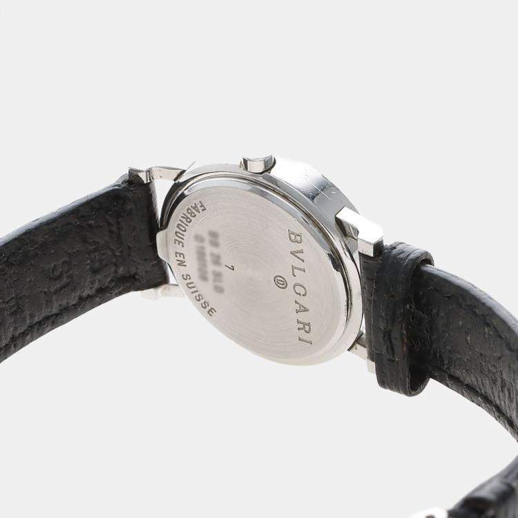 Pre Owned Bvlgari Bvlgari BB26SLD Quartz Stainless Steel Women's Wristwatch 26 mm