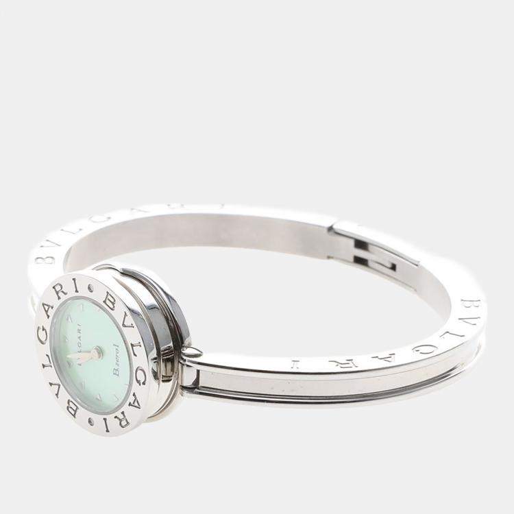 Pre Owned Bvlgari B.zero1 BZ22S Quartz Stainless Steel Women's Wristwatch 22 mm
