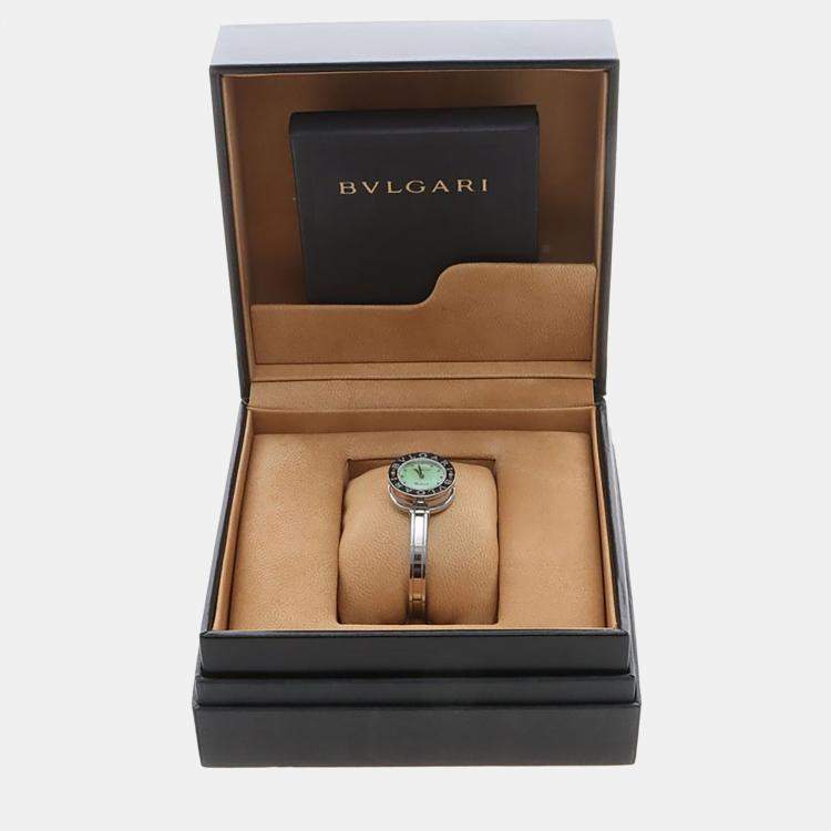 Pre Owned Bvlgari B.zero1 BZ22S Quartz Stainless Steel Women's Wristwatch 22 mm