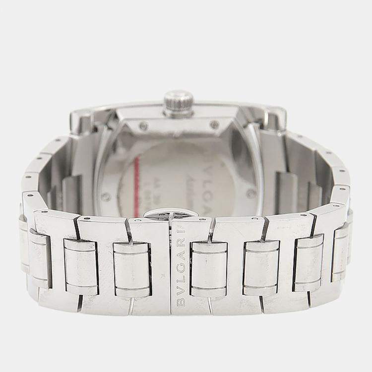 Pre Owned Bvlgari Assioma AA39S Quartz Stainless Steel Women's Wristwatch 30 mm