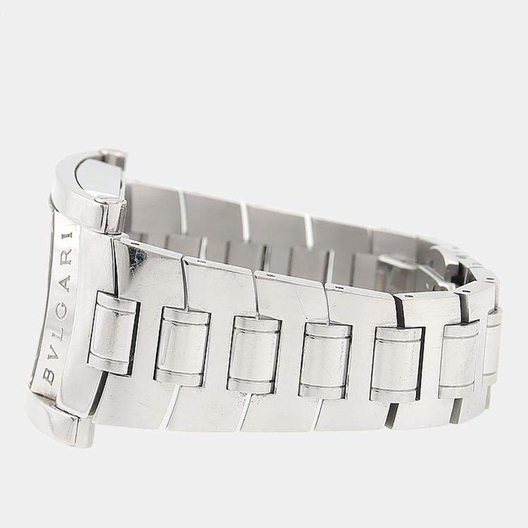 Pre Owned Bvlgari Assioma AA39S Quartz Stainless Steel Women's Wristwatch 30 mm