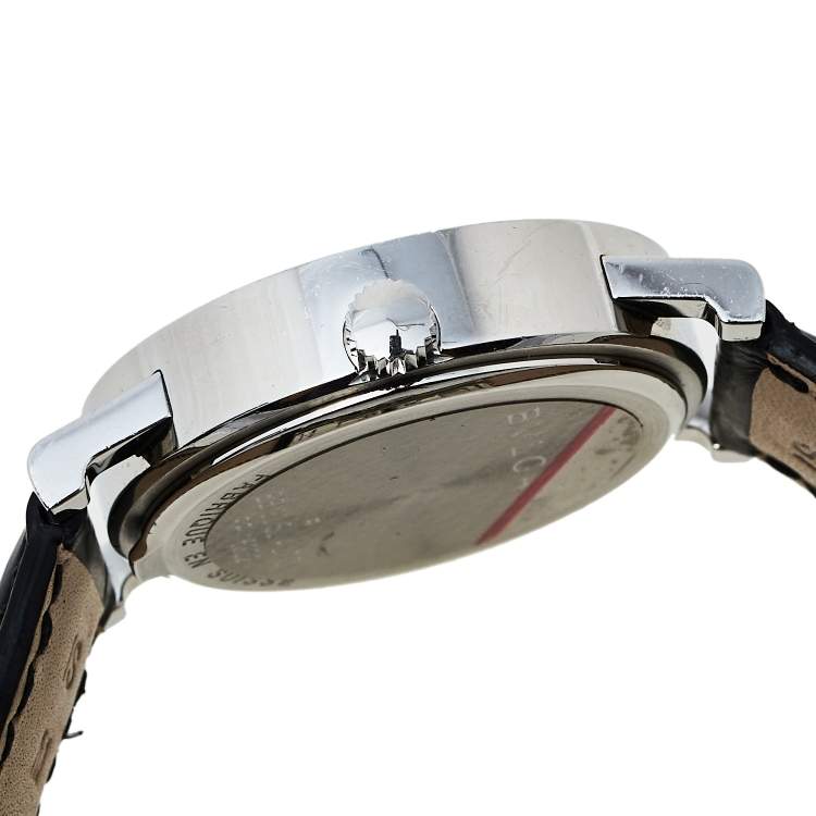 Pre Owned Bvlgari Silver Stainless Steel Bvlgari BB 33 SL AUTO Automatic Women's Wristwatch 33 mm