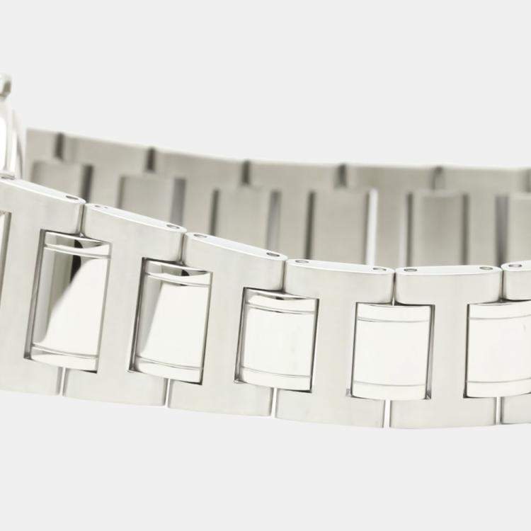 Pre Owned Bvlgari Black Stainless Steel Bvlgari BB26SS Women's Wristwatch 26 MM