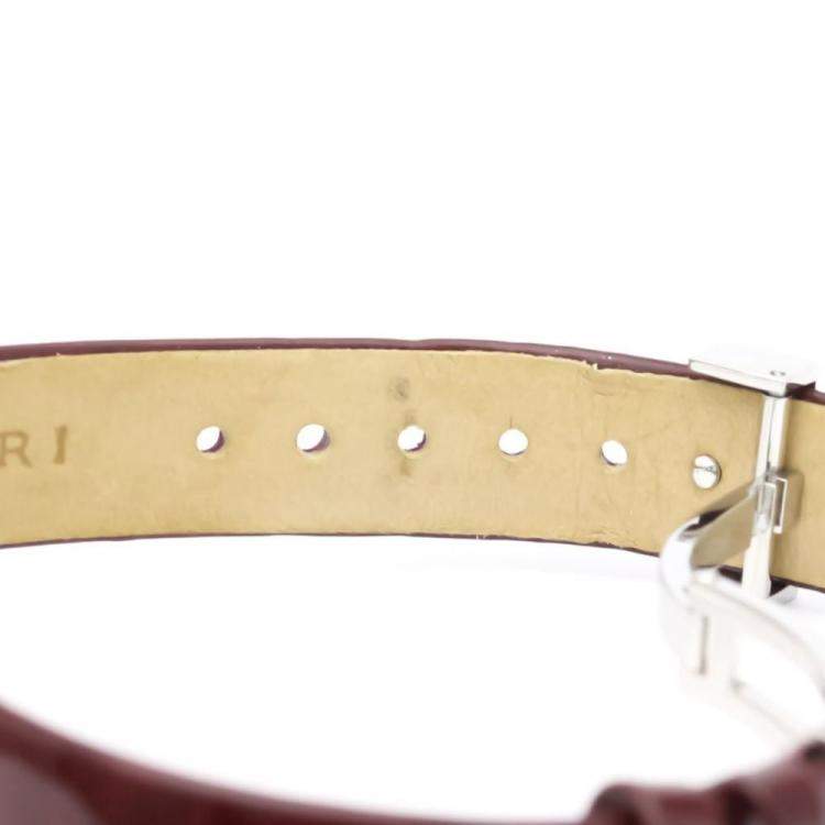 Pre Owned Bvlgari MOP Stainless Steel B.Zero1 BZ22S Quartz Women's Wristwatch 22 mm