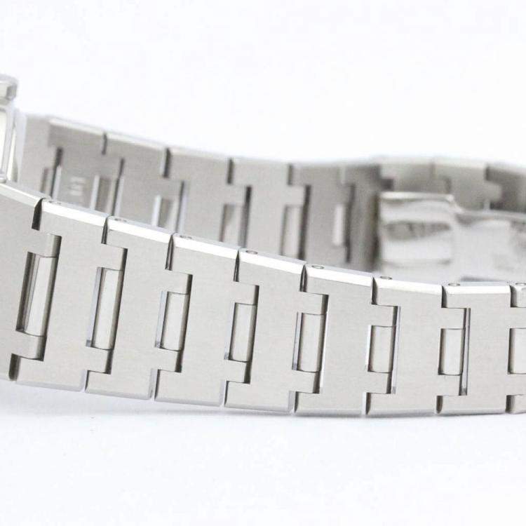 Pre Owned Bvlgari Black Stainless Steel Bvlgari Bvlgari BB26SS Women's Wristwatch 26 mm