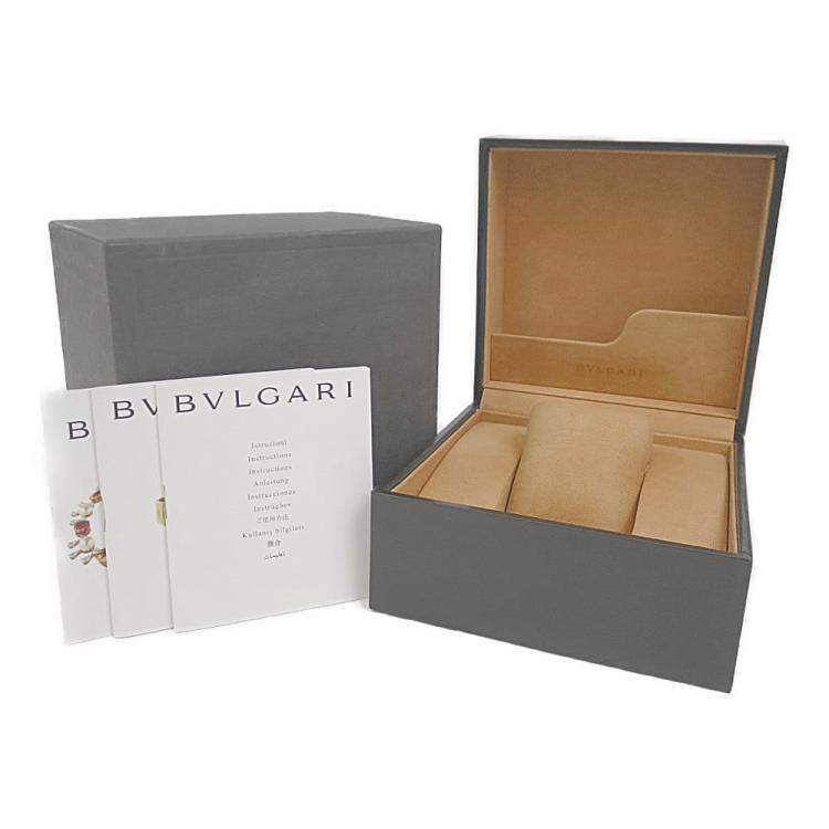 مملوكة مسبقًا Bvlgari Silver Stainless Steel Bvlgari Bvlgari BB26SS Women's Wristwatch 26 mm