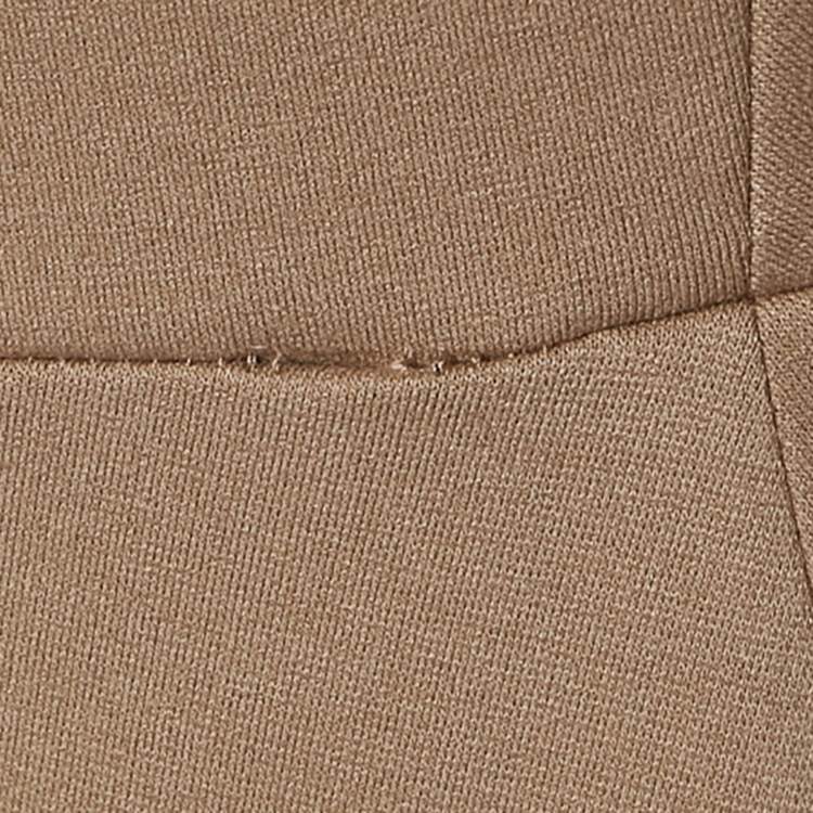 Pre Owned Calvin Klein Beige Jersey Midi Dress S