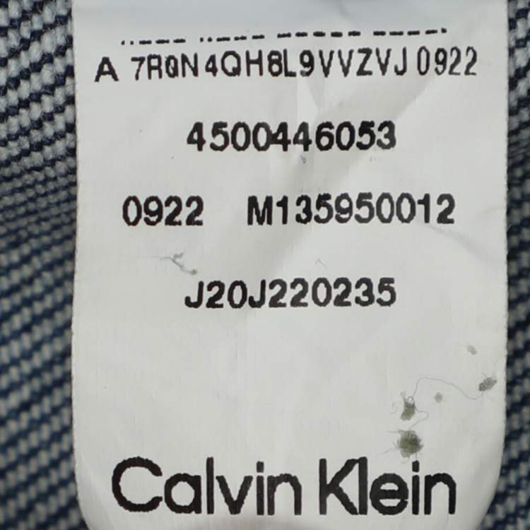 مملوكة مسبقًا جاكيت كالفين كلاين دنيم أزرق مقاس متوسط