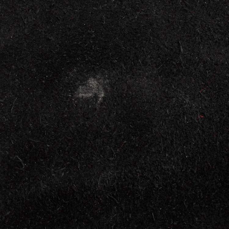 Pre Owned Carolina Herrera Black Tweed CH Flap Shoulder Bag