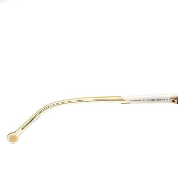 مملوكة مسبقًا Carolina Herrera Bicolor/ Brown Gradient SHE648 Cateye Sunglasses