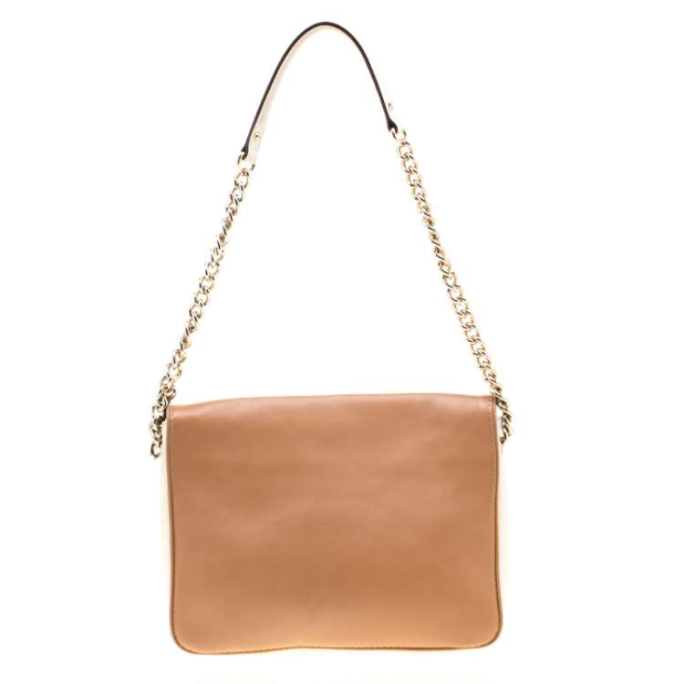 مملوكة مسبقًا Carolina Herrera Multicolor Leather New Baltazar Flap Shoulder Bag