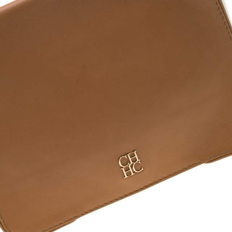 مملوكة مسبقًا Carolina Herrera Multicolor Leather New Baltazar Flap Shoulder Bag