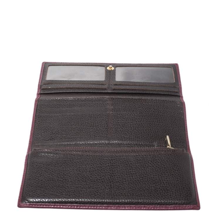 long trifold women's wallet