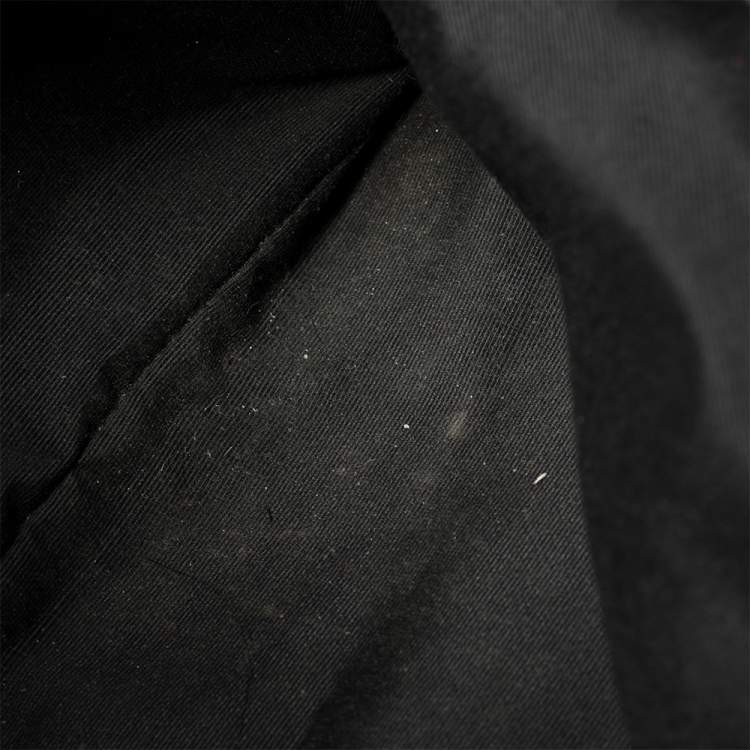 Pre Owned Carolina Herrera Black Quilted Leather Crystal Embellished Chain Tote 