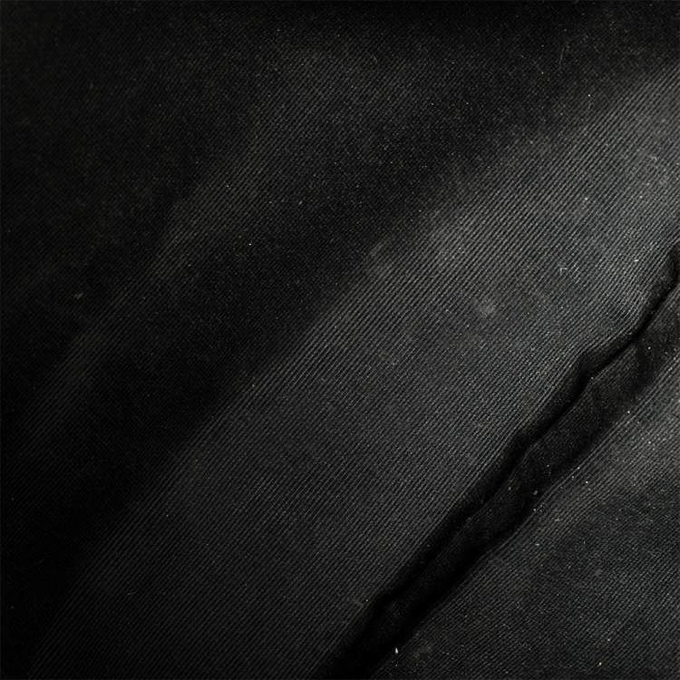 Pre Owned Carolina Herrera Black Quilted Leather Crystal Embellished Chain Tote 