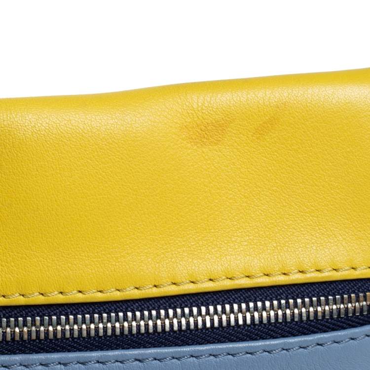 Pre Owned Carolina Herrera Multicolor Leather Crossbody Bag