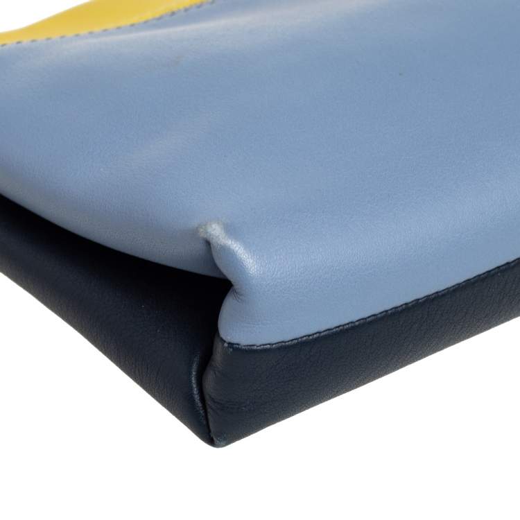 Pre Owned Carolina Herrera Multicolor Leather Crossbody Bag