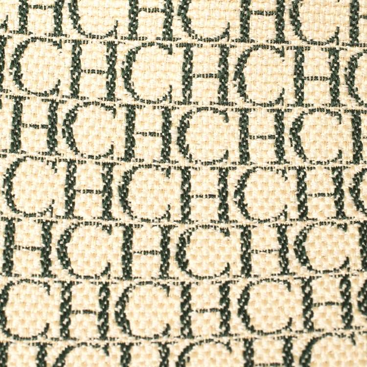 Pre Owned Carolina Herrera Red Monogram Leather Large Andy Boston Bag